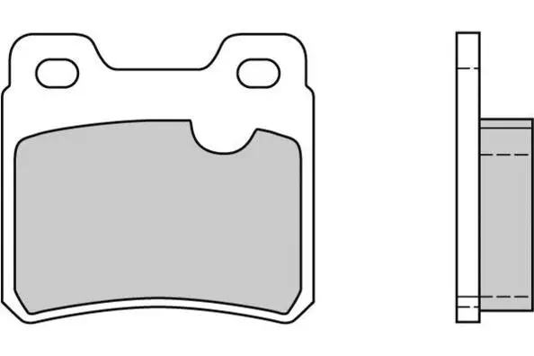 Kit de plaquettes de frein, frein à disque E.T.F. 12-0418