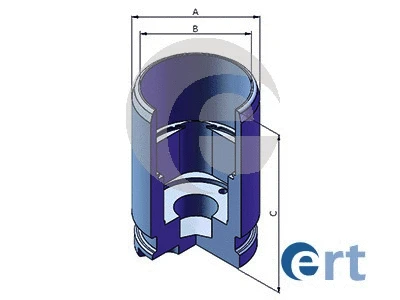 Piston, étrier de frein ERT 150876-C