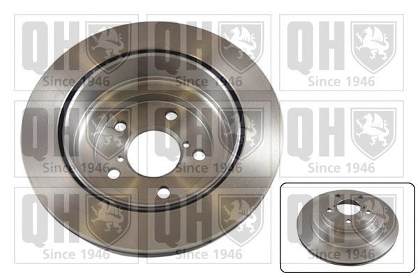 Disque de frein QUINTON HAZELL BDC4642