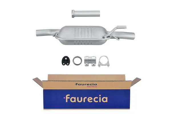 Silencieux central HELLA 8LC 366 025-211