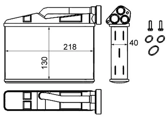Système de chauffage MAHLE AH 240 000S