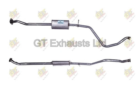 Silencieux central GT Exhausts GPG665