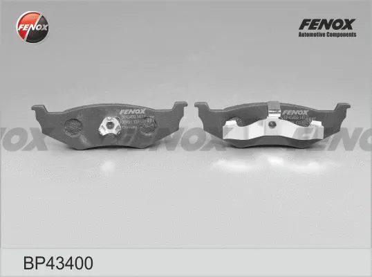Kit de plaquettes de frein, frein à disque FENOX BP43400