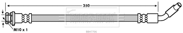 Flexible de frein BORG & BECK BBH7706