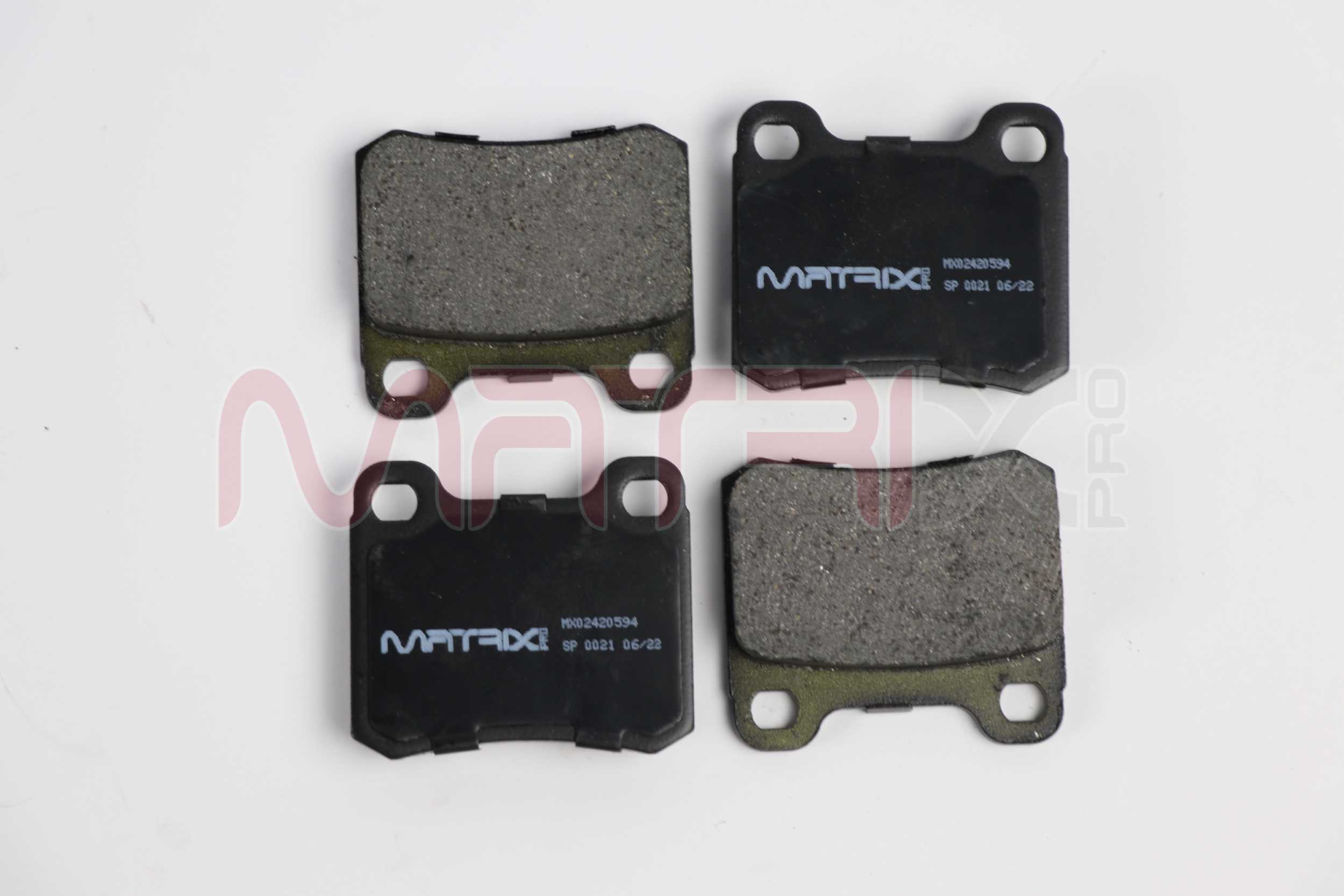 Kit de plaquettes de frein, frein à disque MATRIX PRO MX02420594