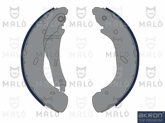 Jeu de mâchoires de frein AKRON-MALÒ 1390115