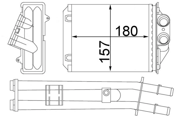 Système de chauffage MAHLE AH 213 000S