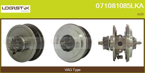 Groupe carter, turbocompresseur LGK 071081085LKA