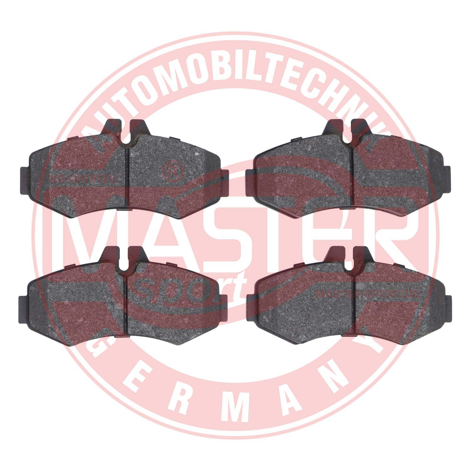 Kit de plaquettes de frein, frein à disque MASTER-SPORT GERMANY 13046039802N-SET-MS