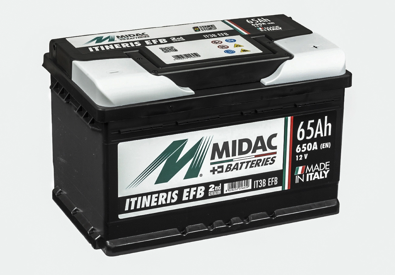 Batterie de démarrage MIDAC S.p.A. IT3B EFB