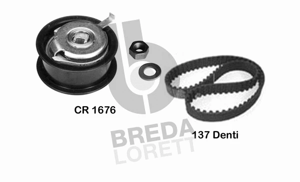 Kit de courroie crantée BREDA LORETT KCD0641