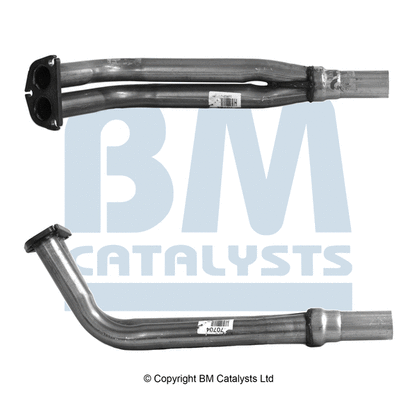 Tuyau d'échappement BM CATALYSTS BM70704