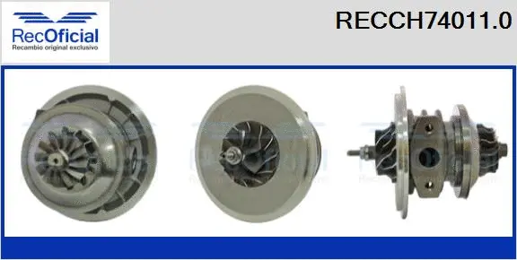 Groupe carter, turbocompresseur RECOFICIAL RECCH74011.0