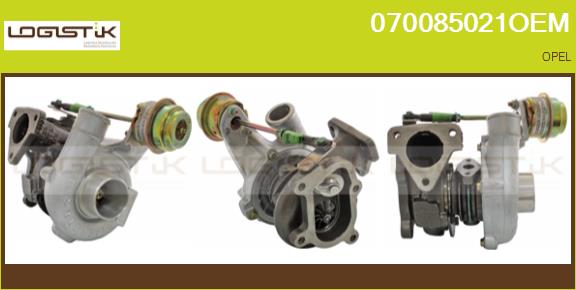 Turbocompresseur, suralimentation LGK 070085021OEM