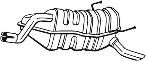 Silencieux arrière BOSAL 148-045