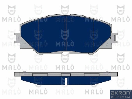 Kit de plaquettes de frein, frein à disque AKRON-MALÒ 1050214