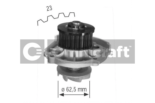 Pompe à eau, refroidissement du moteur Omnicraft 2316892