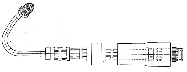 Flexible de frein CEF 512209