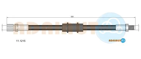 Flexible de frein ADRIAUTO 11.1215