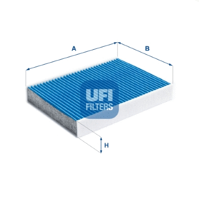 Filtre, air de l'habitacle UFI 34.234.00