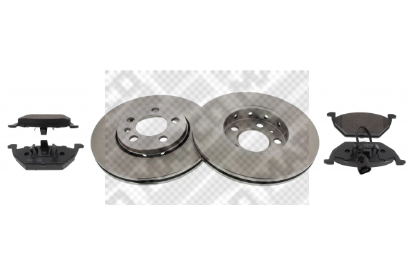 Kit de freins, frein à disques MAPCO 47855