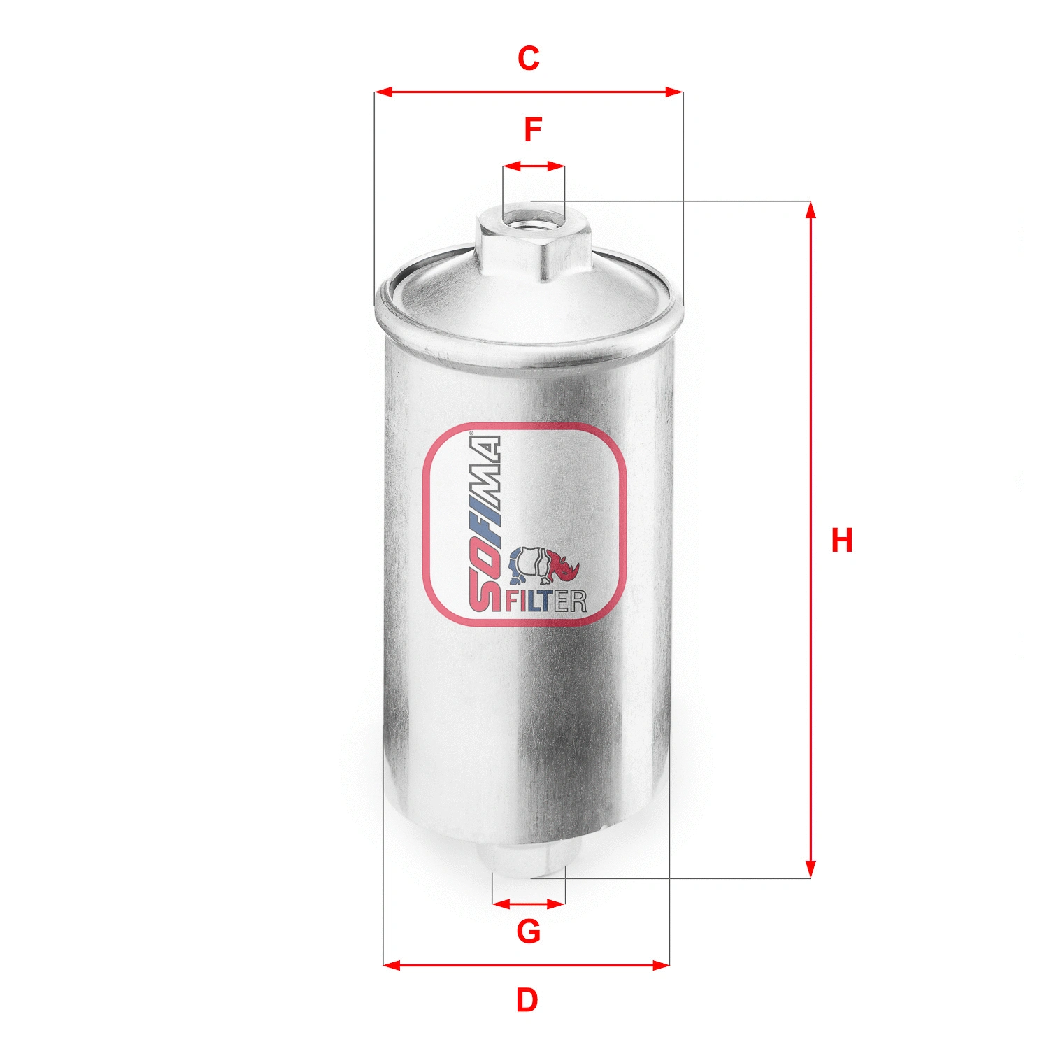 Filtre à carburant SOFIMA S 1504 B