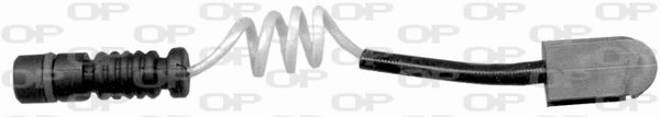 Contact d'avertissement, usure des plaquettes de frein OPEN PARTS AK3115.00