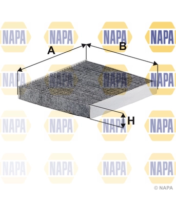 Filtre, air de l'habitacle NAPA NFC4291