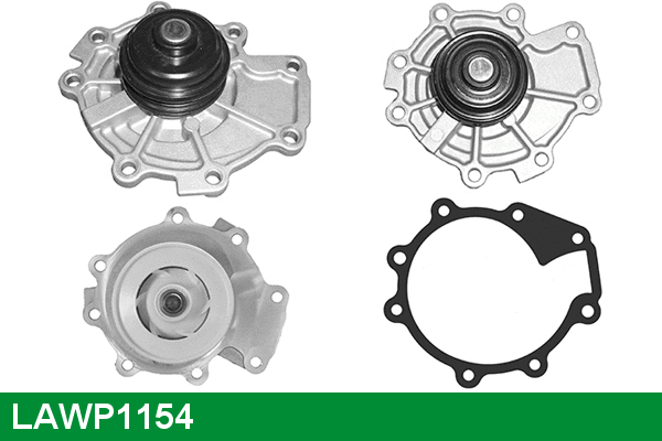 Pompe à eau, refroidissement du moteur LUCAS LAWP1154