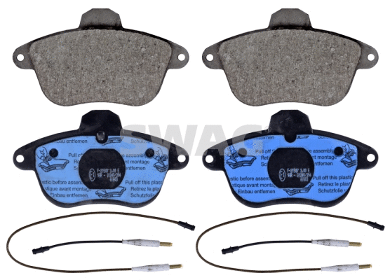 Kit de plaquettes de frein, frein à disque SWAG 64 11 6038
