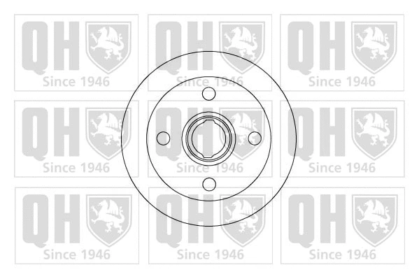 Tambour de frein QUINTON HAZELL BDR403