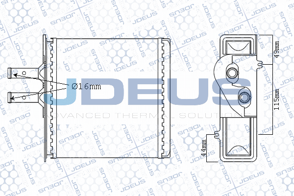 Système de chauffage JDEUS M-2110300