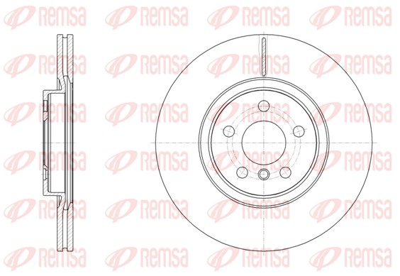 Disque de frein REMSA 61546.10