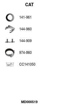 Catalyseur FA1 MD000519