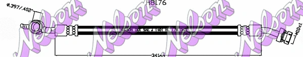 Flexible de frein KAWE H8176