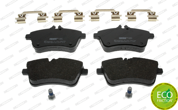 Kit de plaquettes de frein, frein à disque FERODO FDB1750