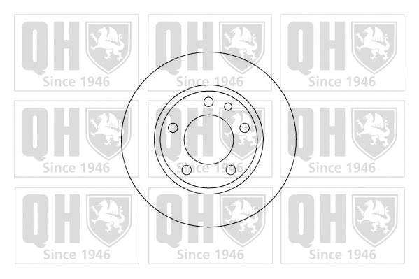 Disque de frein QUINTON HAZELL BDC4521