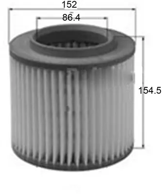 Filtre à air JS ASAKASHI A0118