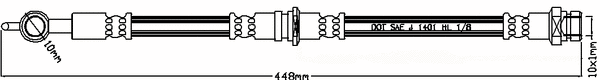 Flexible de frein JURATEK JBH1032