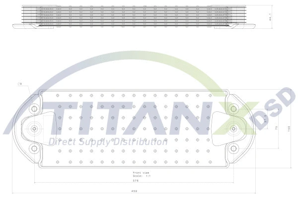Radiateur d'huile TitanX OX129005