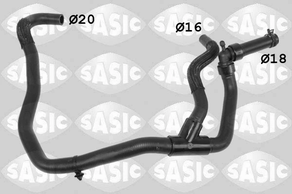 Durite de radiateur SASIC 3404212