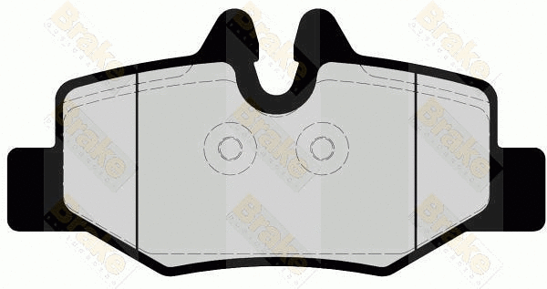 Kit de plaquettes de frein, frein à disque Brake ENGINEERING PA1677