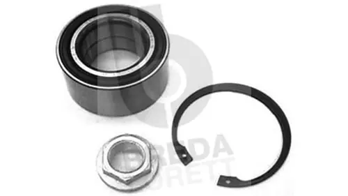 Kit de roulements de roue BREDA LORETT KRT2506