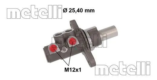 Maître-cylindre de frein METELLI 05-0878