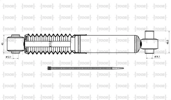 Amortisseur TOOR SG53740