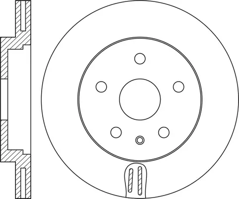 Disque de frein FIT FR0132V