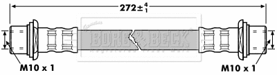 Flexible de frein BORG & BECK BBH7259