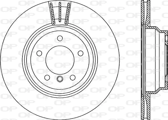 Disque de frein OPEN PARTS BDR2276.20