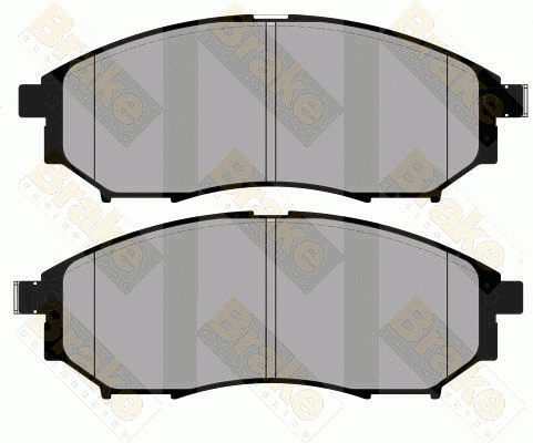Kit de plaquettes de frein, frein à disque Brake ENGINEERING PA1804