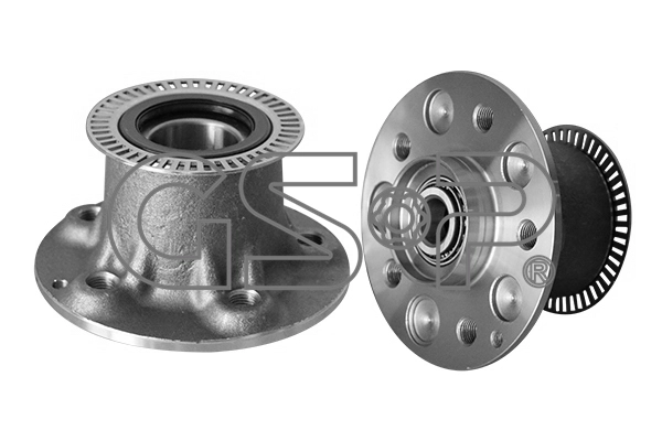Fusée d'essieu, suspension de roue GSP-BR 9499079